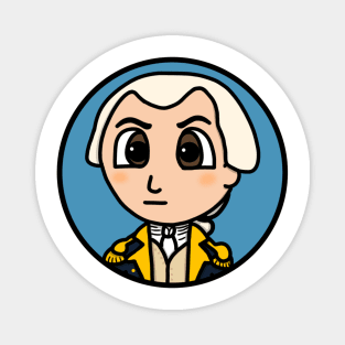 Patriot Portrait - Chibi Nathanael Greene (Large Version) Magnet